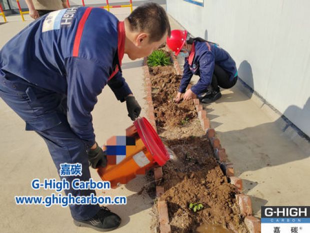 嘉碳春光里，花植新活力